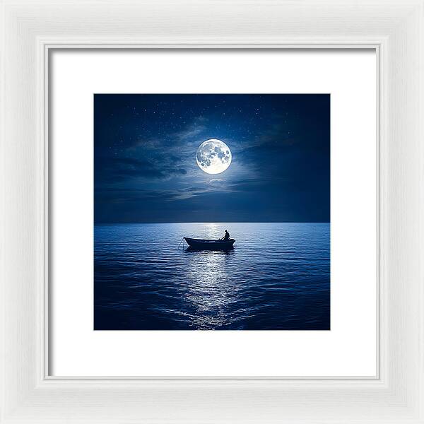 Mariners Moon - Framed Print