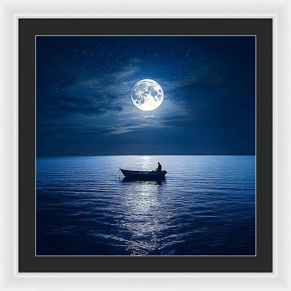 Mariners Moon - Framed Print