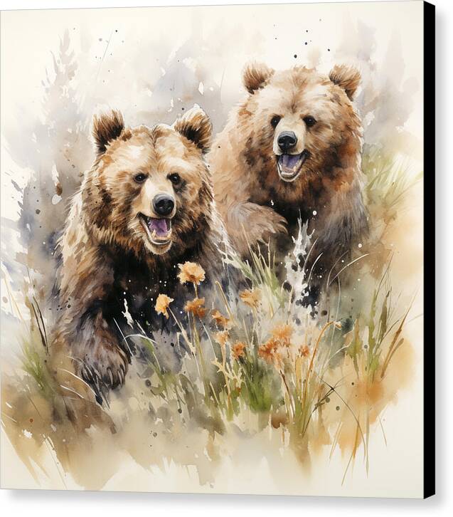 Meadow Frolics - Canvas Print
