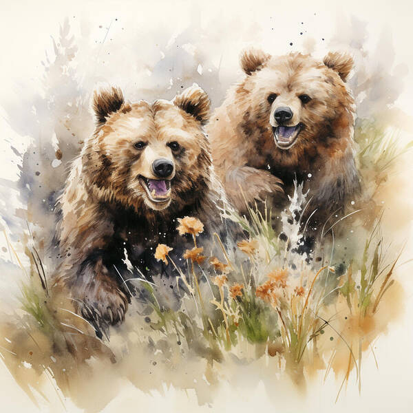 Meadow Frolics - Art Print