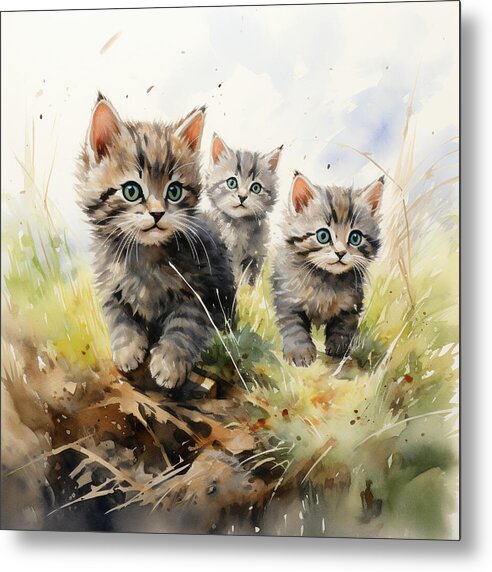 Meadow Musings - Metal Print