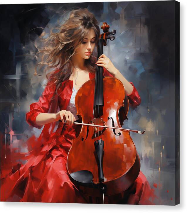 Melodic Passion - Canvas Print