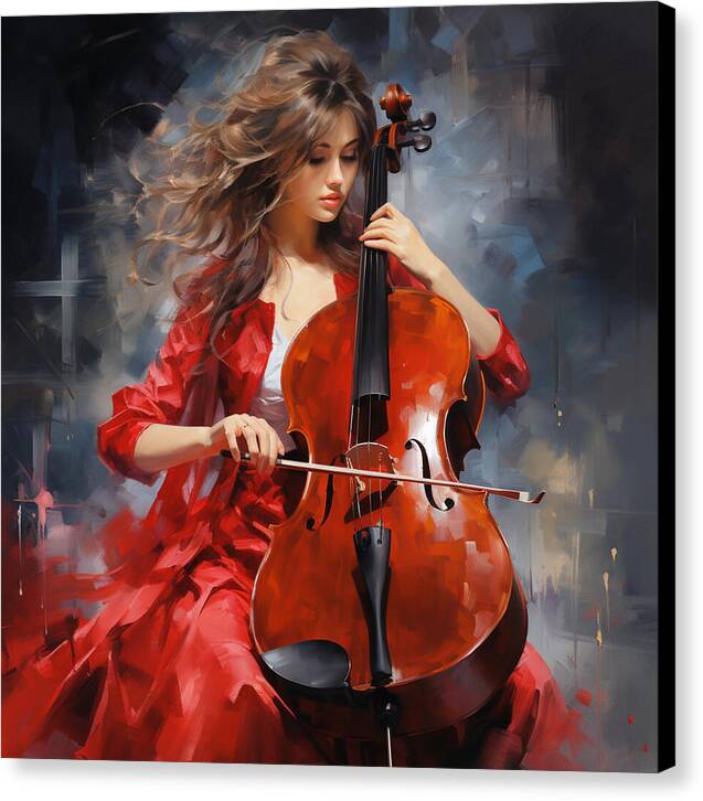 Melodic Passion - Canvas Print