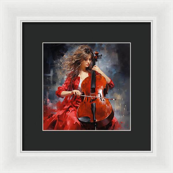 Melodic Passion - Framed Print