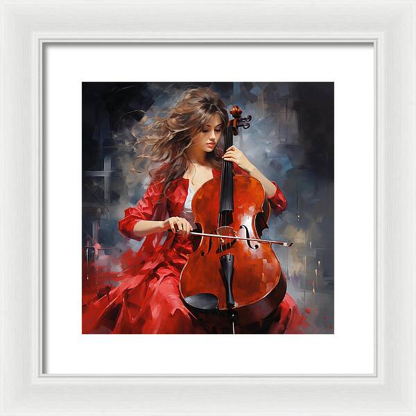 Melodic Passion - Framed Print