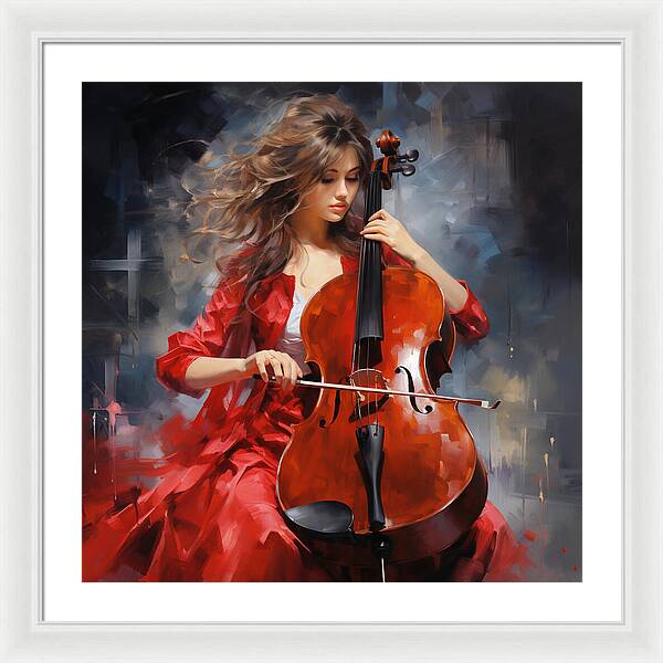 Melodic Passion - Framed Print