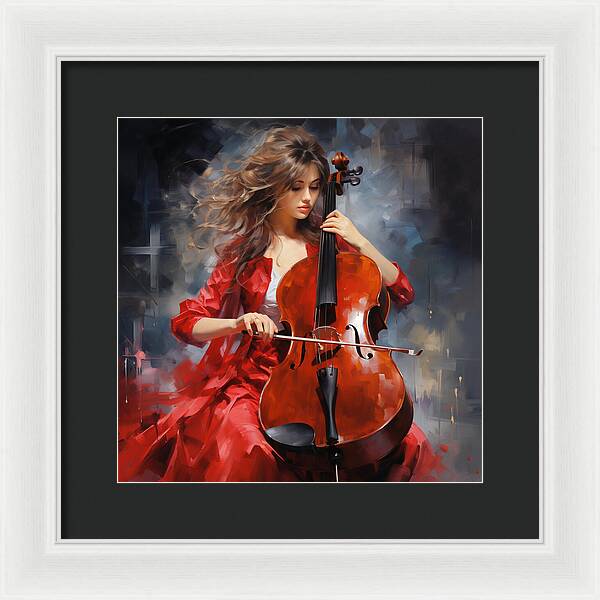Melodic Passion - Framed Print