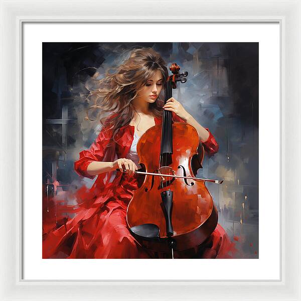 Melodic Passion - Framed Print