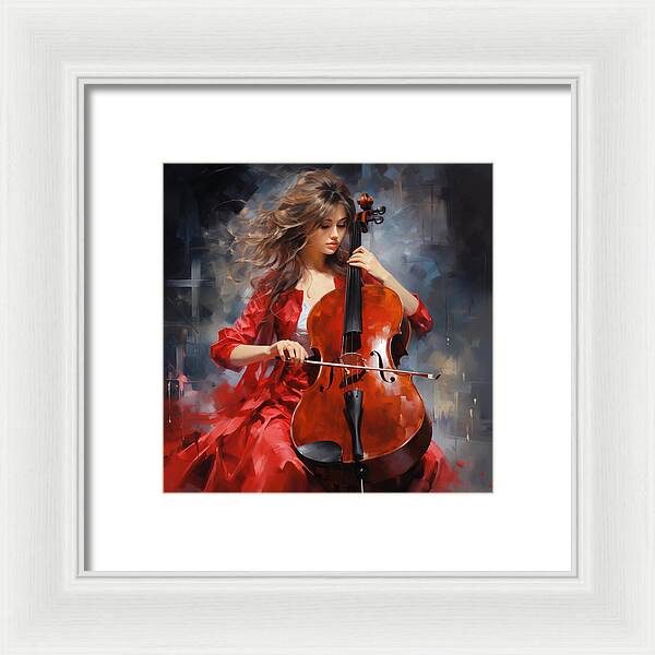 Melodic Passion - Framed Print