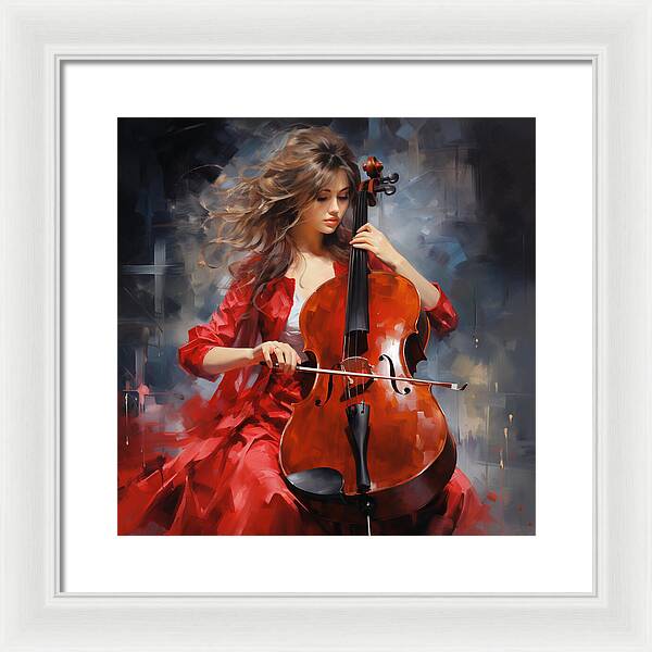 Melodic Passion - Framed Print