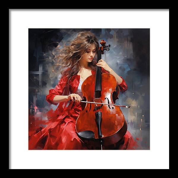 Melodic Passion - Framed Print