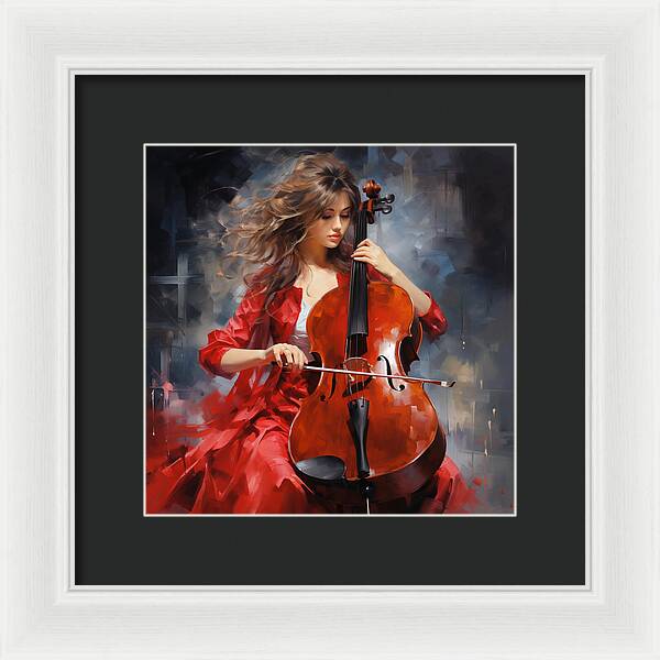 Melodic Passion - Framed Print