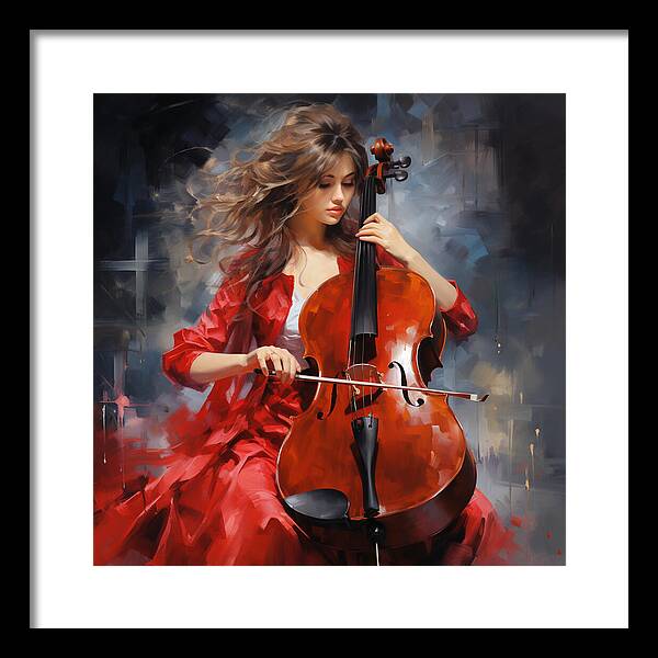 Melodic Passion - Framed Print