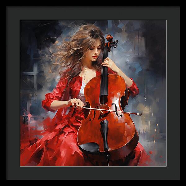 Melodic Passion - Framed Print