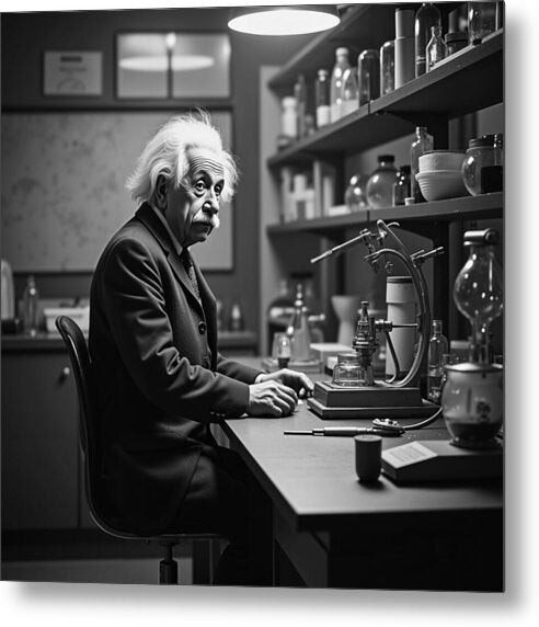 Moment Before Revelation Dark - Metal Print