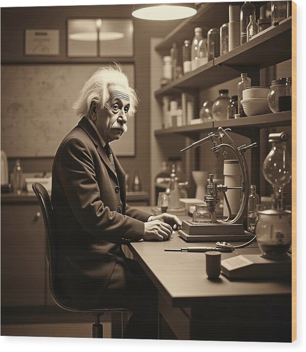 Moment Before Revelation - Wood Print