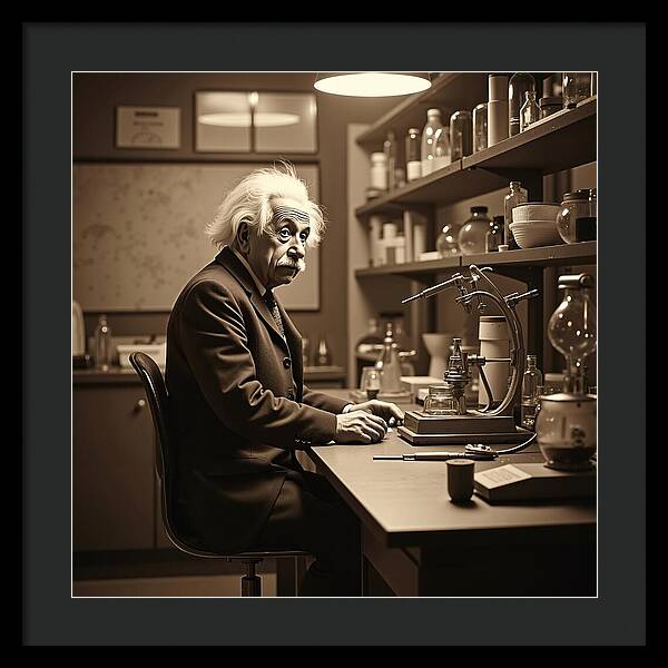 Moment Before Revelation - Framed Print