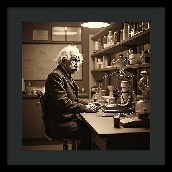 Moment Before Revelation - Framed Print