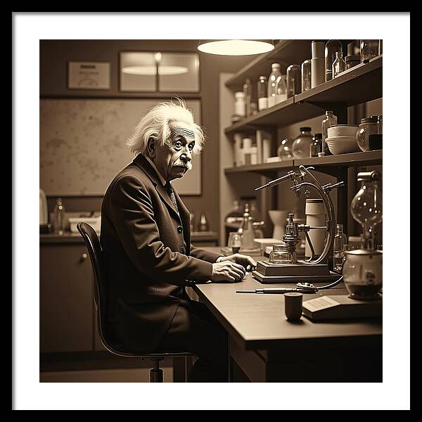 Moment Before Revelation - Framed Print