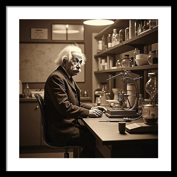 Moment Before Revelation - Framed Print