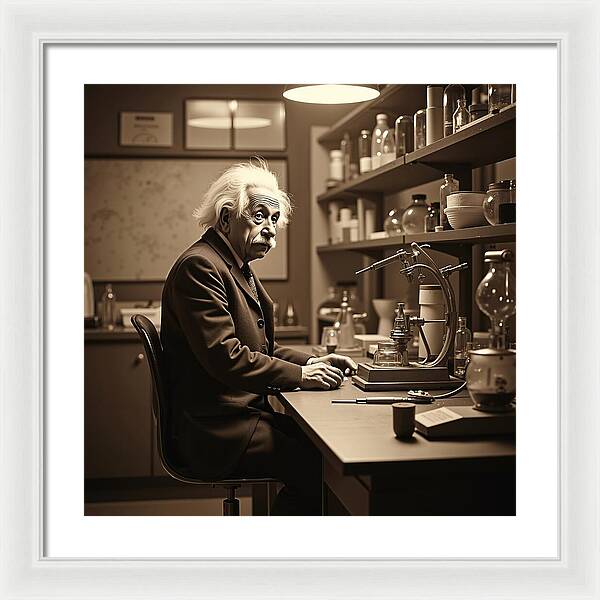 Moment Before Revelation - Framed Print