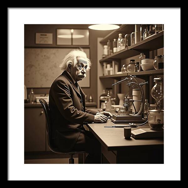 Moment Before Revelation - Framed Print