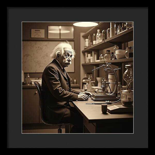 Moment Before Revelation - Framed Print