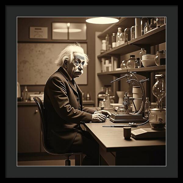 Moment Before Revelation - Framed Print