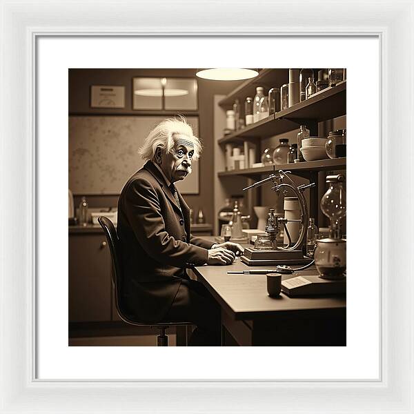 Moment Before Revelation - Framed Print