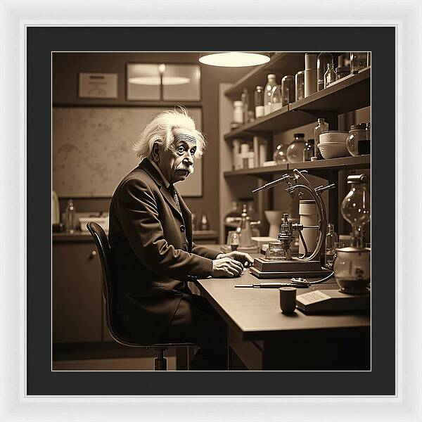 Moment Before Revelation - Framed Print