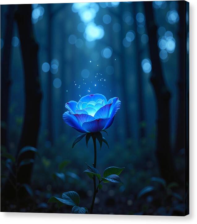 Mystic Blue - Canvas Print