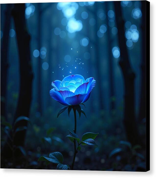 Mystic Blue - Canvas Print
