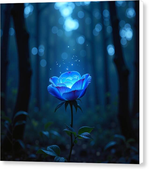 Mystic Blue - Canvas Print