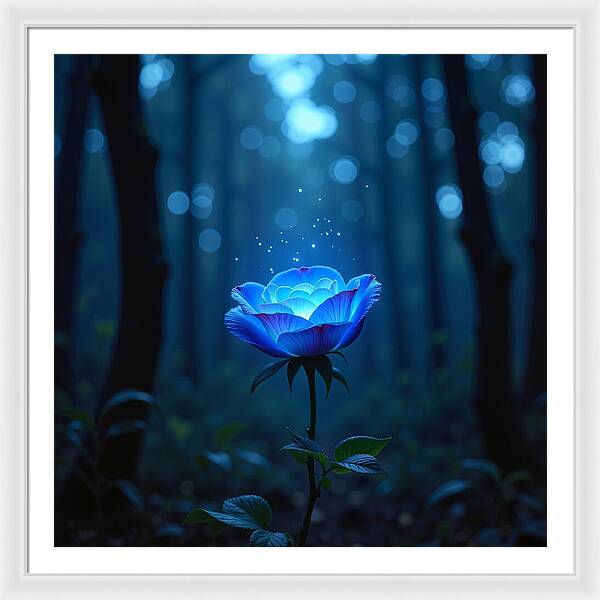 Mystic Blue - Framed Print