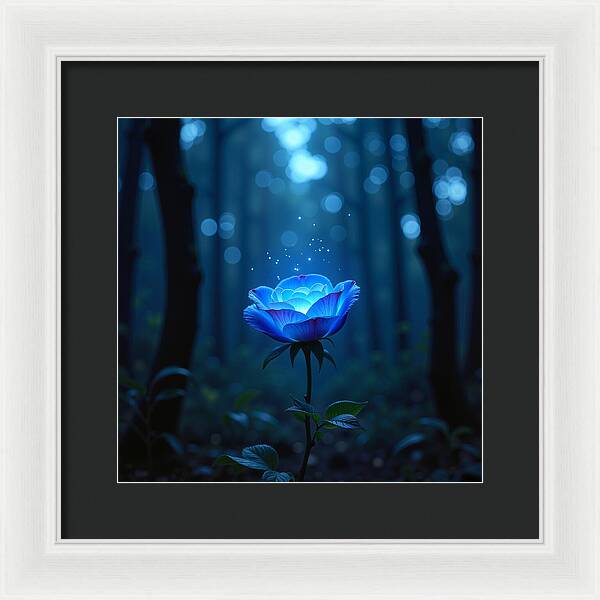 Mystic Blue - Framed Print