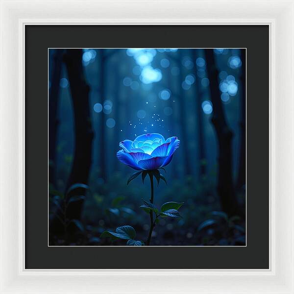 Mystic Blue - Framed Print