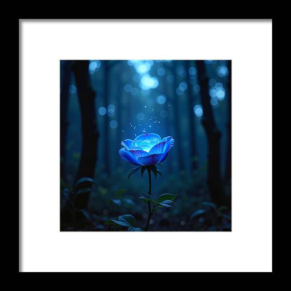 Mystic Blue - Framed Print