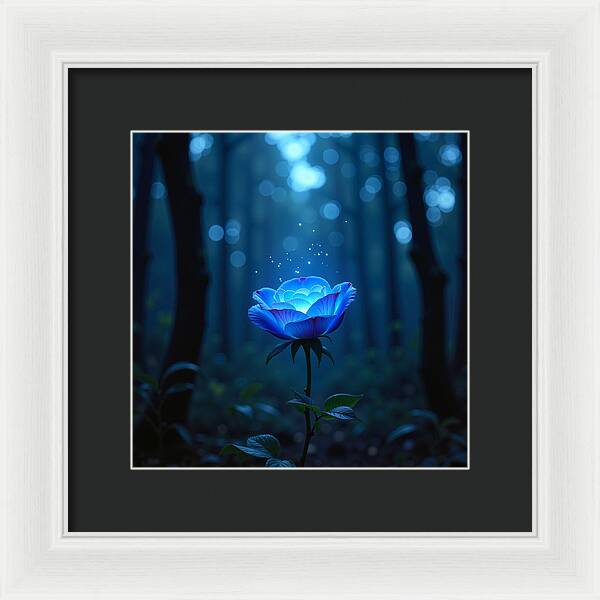 Mystic Blue - Framed Print