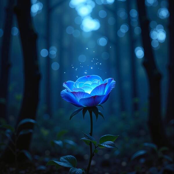 Mystic Blue - Art Print