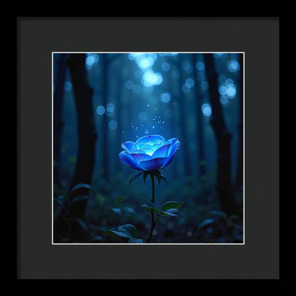 Mystic Blue - Framed Print