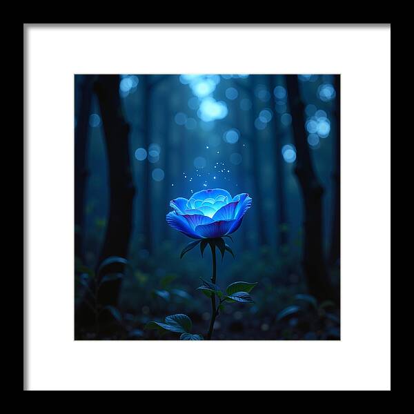 Mystic Blue - Framed Print