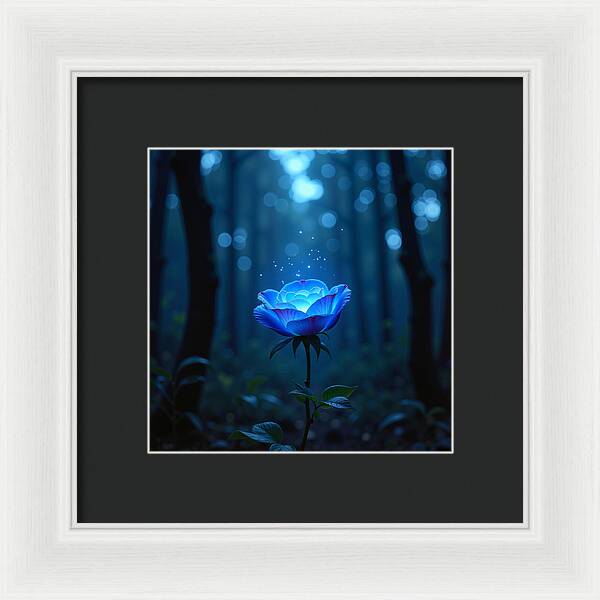 Mystic Blue - Framed Print