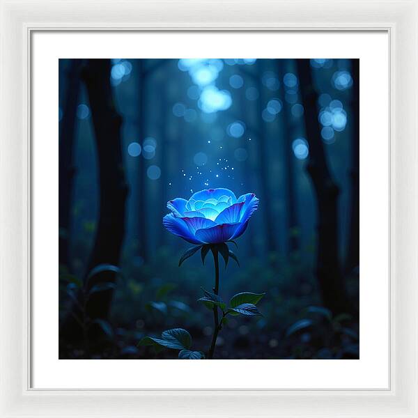 Mystic Blue - Framed Print