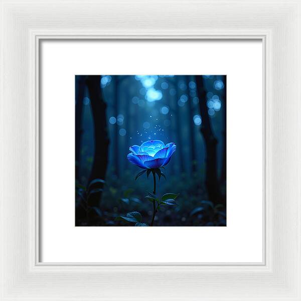 Mystic Blue - Framed Print