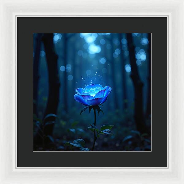 Mystic Blue - Framed Print