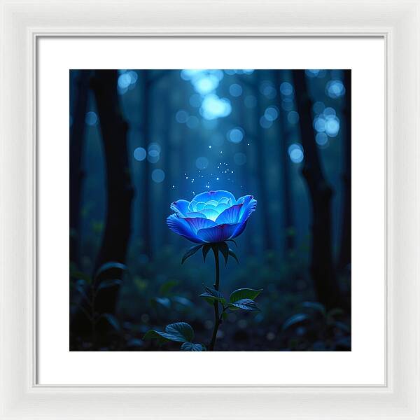 Mystic Blue - Framed Print