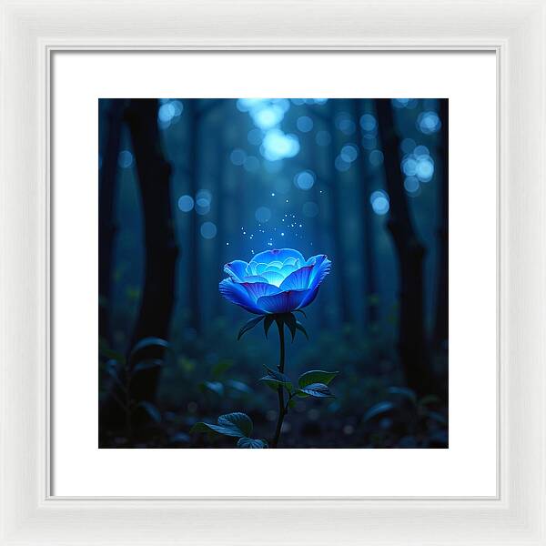 Mystic Blue - Framed Print