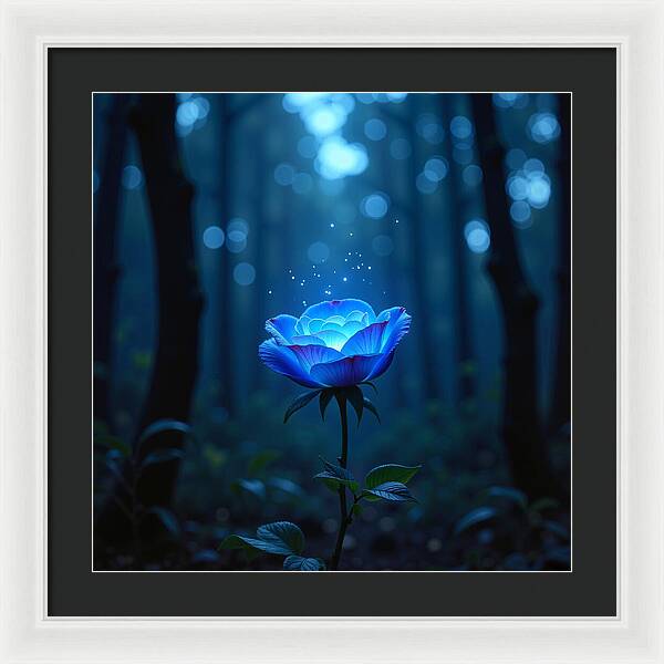 Mystic Blue - Framed Print