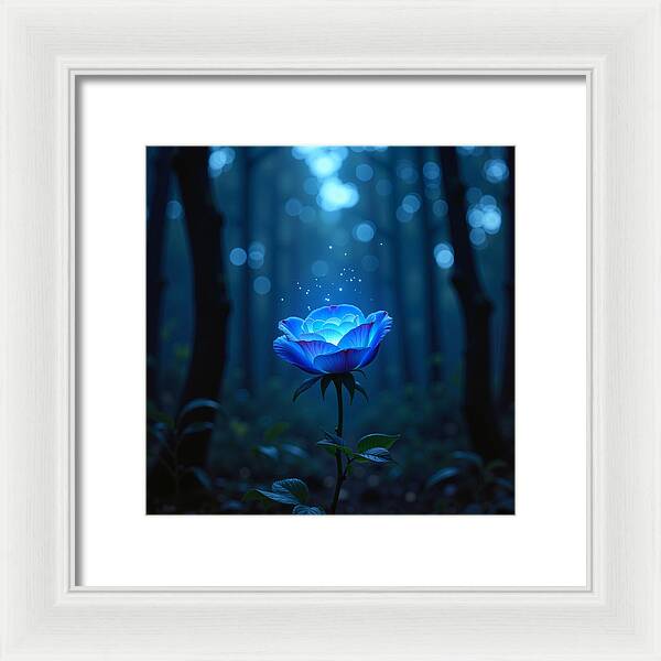 Mystic Blue - Framed Print
