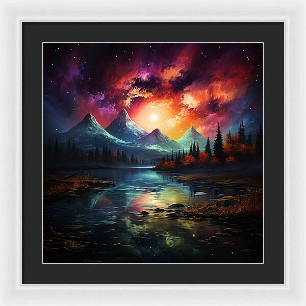 Mystic Horizons - Framed Print